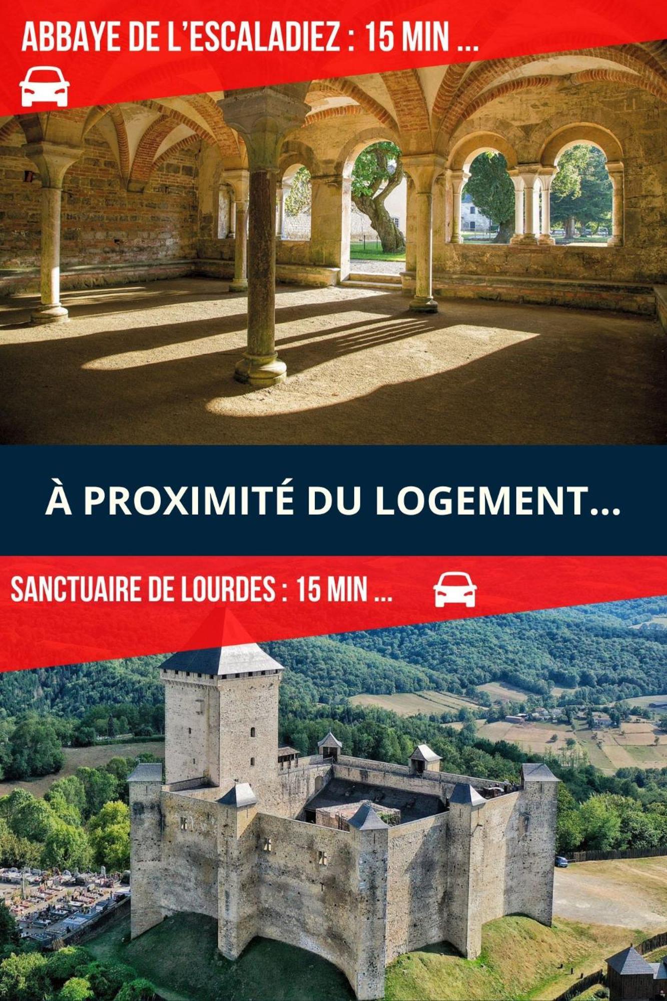 Logements Un Coin De Bigorre - La Tournayaise - Canal Plus, Netflix, Rmc Sport - Wifi Fibre Luaran gambar